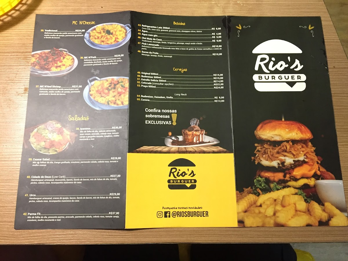 Menu Rio S Burguer E Cozinha-3